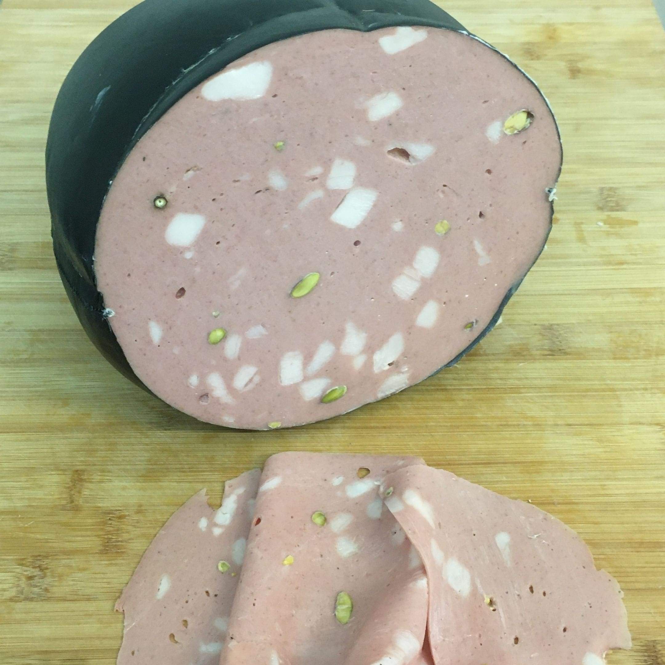 Image of Mortadella di Suino Nero dei Nebrodi - Trancio Sottovuoto da 1 kg