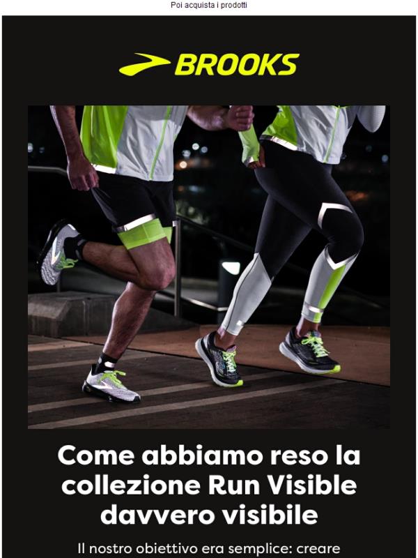 Scopri la tecnologia alla base della collezione Run Visible