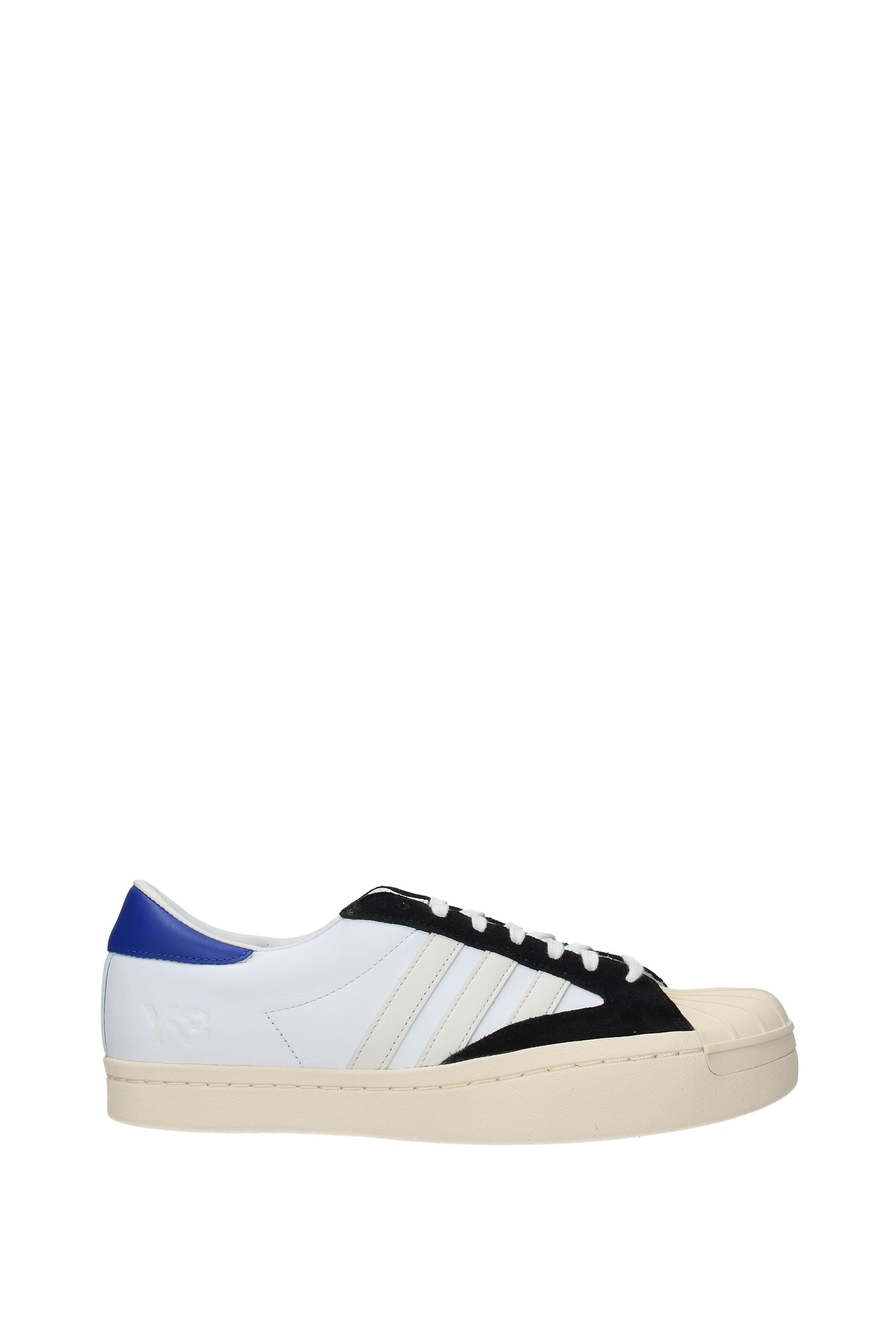 Y3 Yamamoto Sneakers adidas yohji star Men Leather White