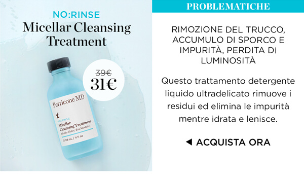 Shop MICELLAR CLEANSING TREATMENT