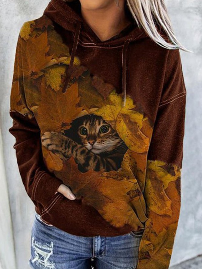 Casual Hoodie Sweatshirts & H...