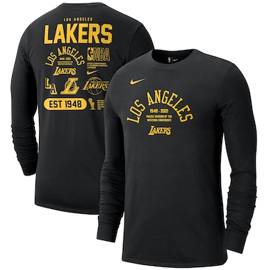 Los Angeles Lakers Nike Courtside T-Shirt - Mens