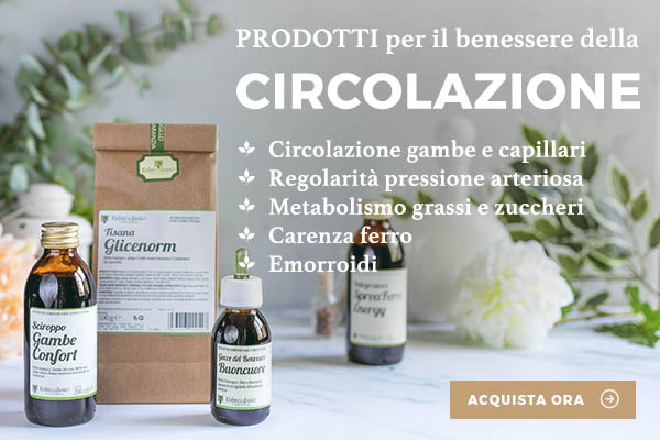 Prodotti Naturali Circolazione Sangue Erbecedario
