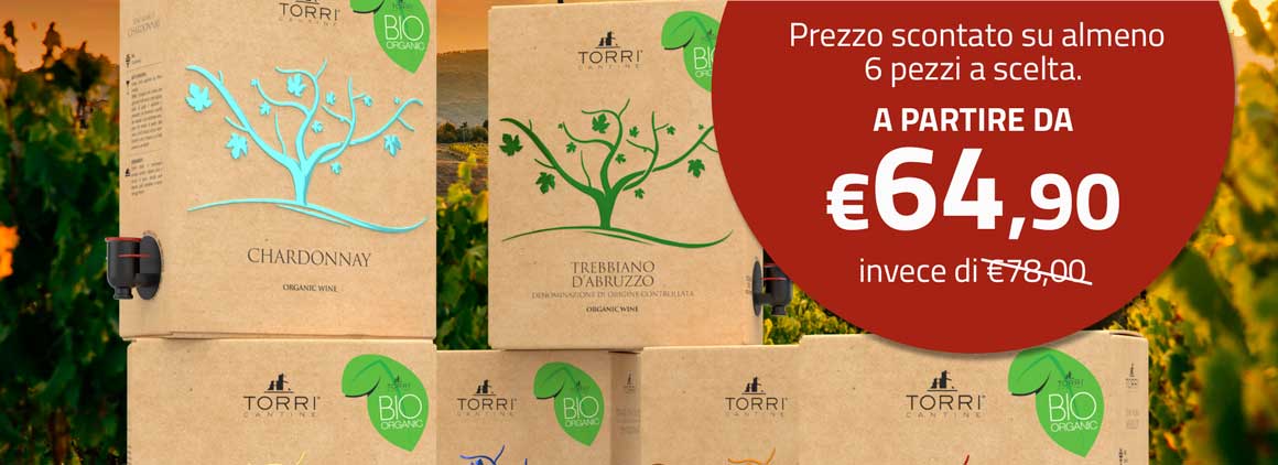  Prezzo scontato su almeno 6 pezzi a scelta. A partire da  €64,90 invece di €78,00