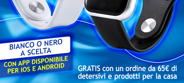 E' disponibile bianco o nero a scelta.