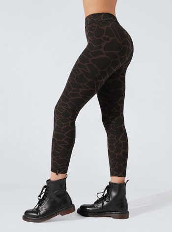 Legging animalier giraffa
