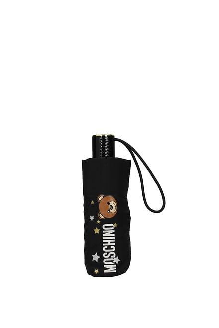 Moschino Ombrelli toy stars Uomo Poliestere Nero