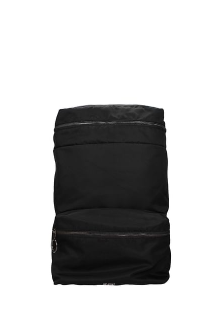 Off-White Zaini e Marsupi Uomo Tessuto Nero