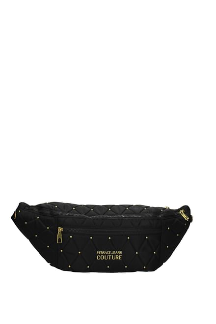 Versace Jeans Zaini e Marsupi couture Donna Tessuto Nero