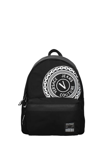 Versace Jeans Zaini e Marsupi couture Uomo Poliammide Nero
