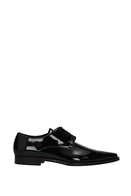 Dsquared2 Derby Uomo Vernice Nero