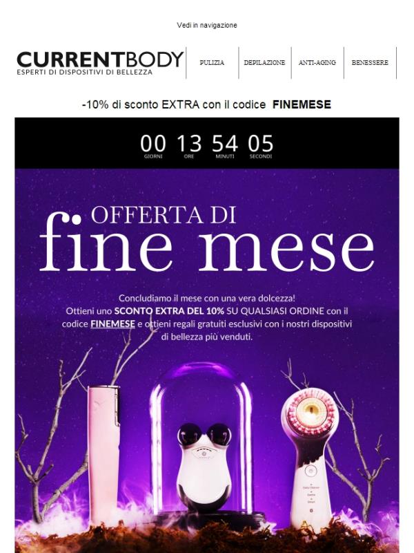 ULTIMA CHIAMATA! -10% di sconto EXTRA