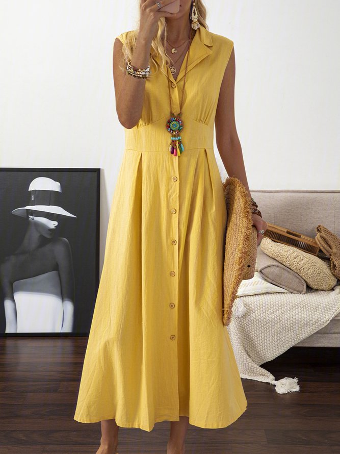 A-Line Daily Vintage Cotton D...