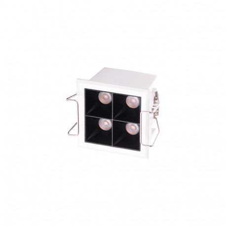 LED da incasso 5w 382,5lm 4200ºk rettangolare pro smd3030 50.000H [jw-5w-m-w] - 