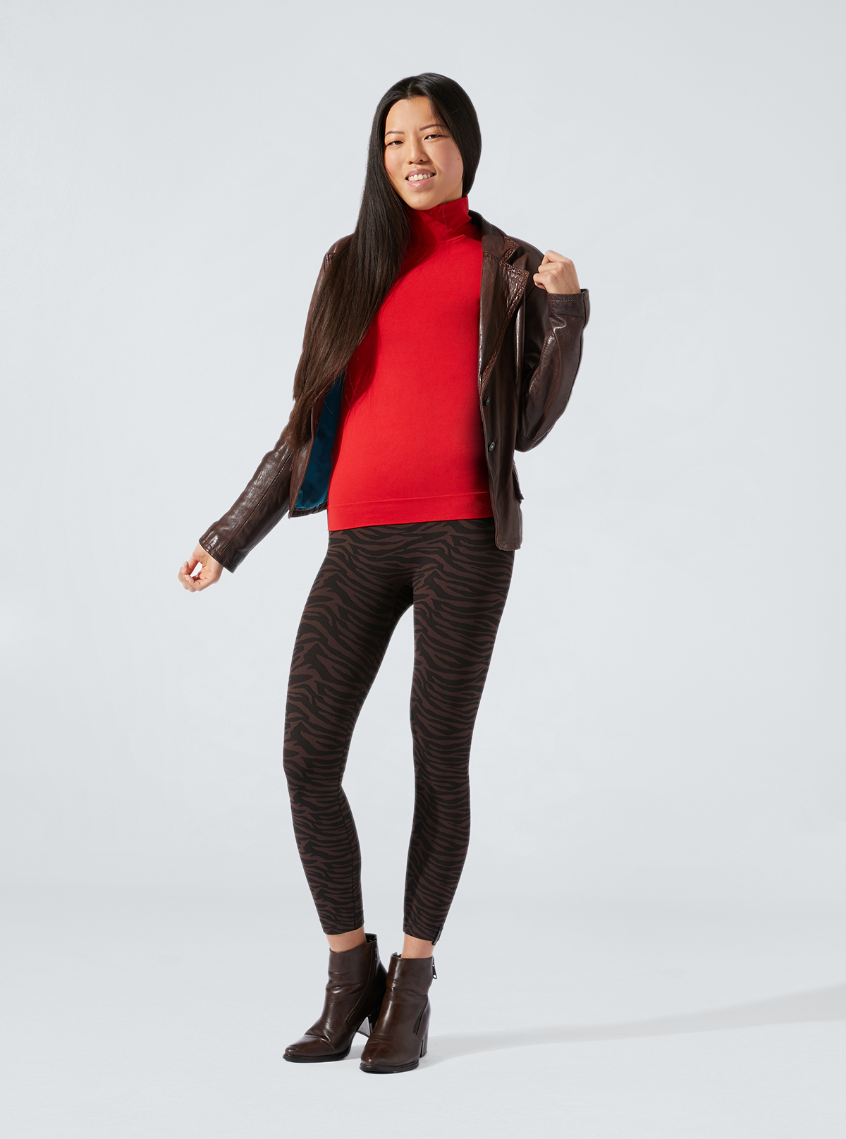 legging zebrato