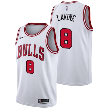 Chicago Bulls Nike Association Swingman Maglia NBA - Zach Lavine - Uomo