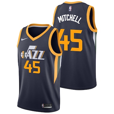 Utah Jazz Nike Icon Swingman Jersey - Donovan Mitchell - Mens