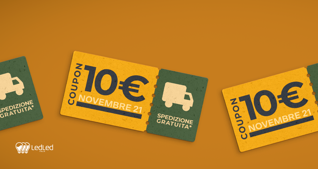 spedizione gratuita da 59€ e coupon da 10€