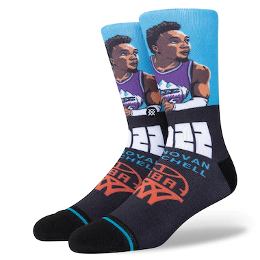 Calzino da giocatore graduato Utah Jazz Stance - Donovan Mitchell