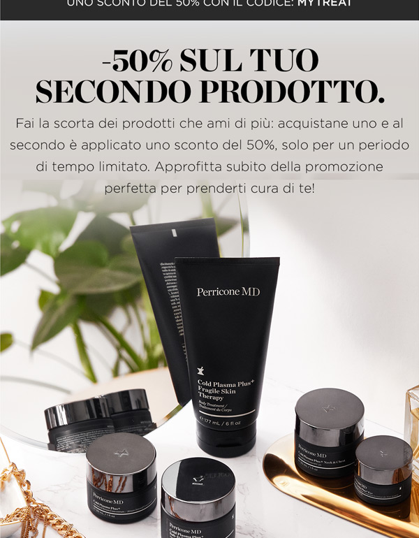 -50% sul secondo prodotto