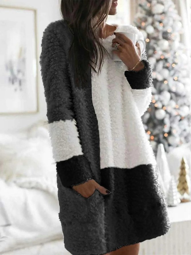 Winter Round Neck Elegant Dre...