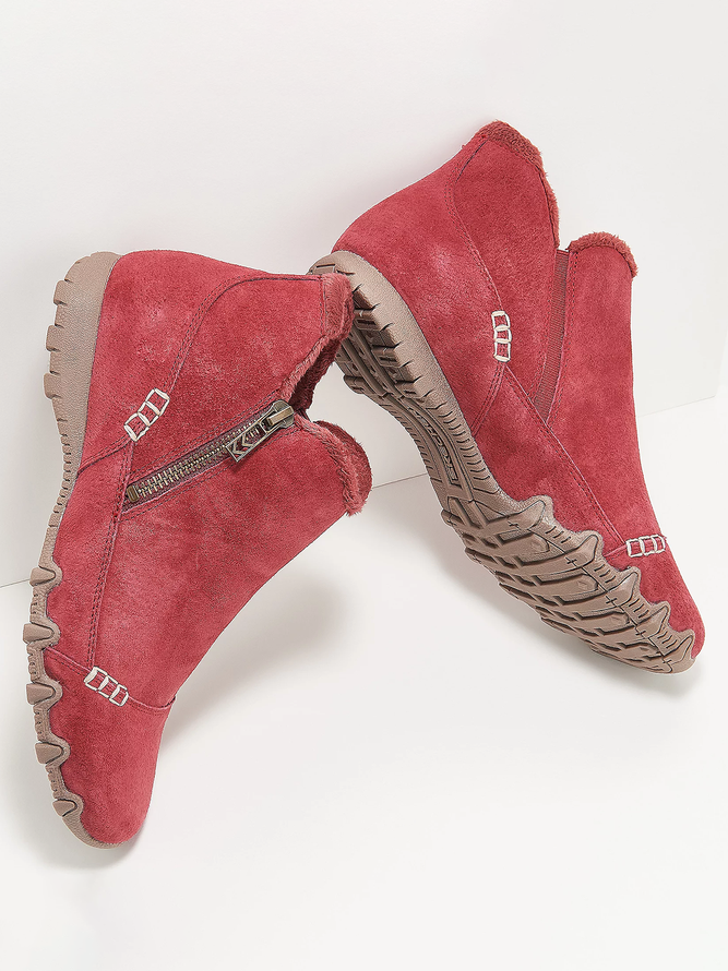 Print Stitching Zipper Ankle ...