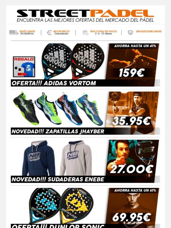 Hasta 60% de DTO*💥 Nox, Dunlop y ¡muchas más!