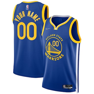 Golden State Warriors Nike 75th Year Swingman Jersey - Personalizzata - Uomo