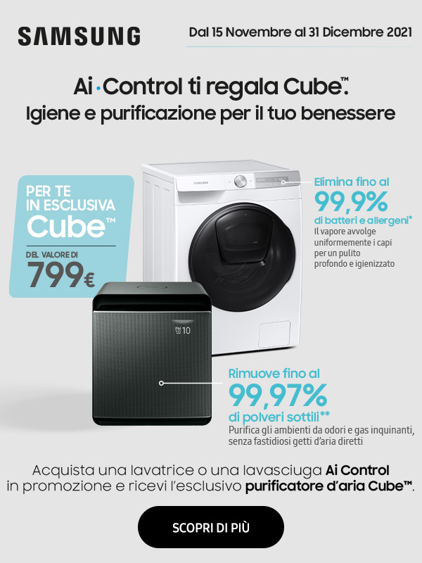 Samsung AI Control regala Cube