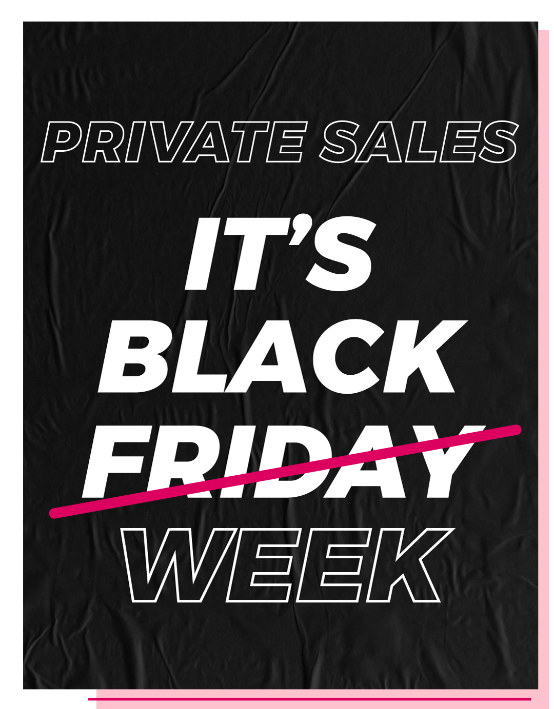 Private Black Sales