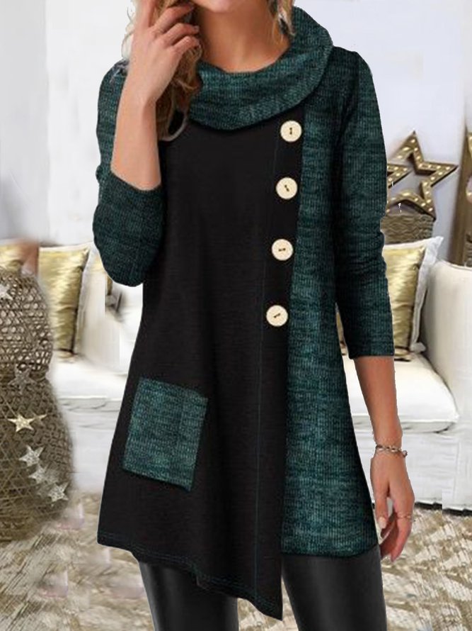 Irregular craftsmanship Shirt...