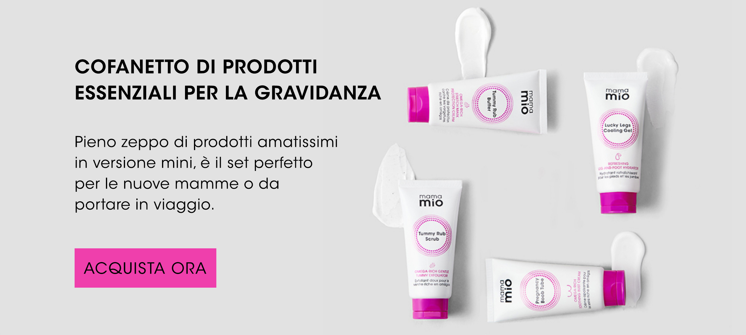 Ricevi il cofanetto Pregnancy Essentials in omaggio quando spendi 50€