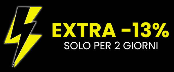 EXTRA SCONTO -13% Codice promo: NOV2021