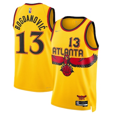 Maglia Atlanta Hawks Nike City Edition Swingman - Bogdan Bogdanovic - Uomo