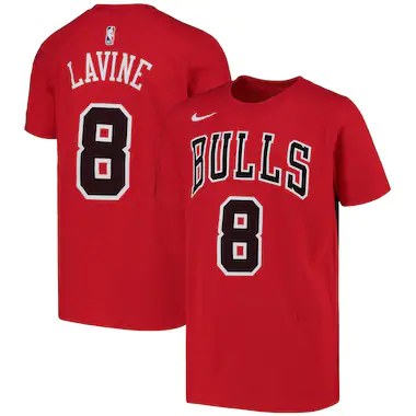 Chicago Bulls Nike Icon Name & Number T-shirt - Youth