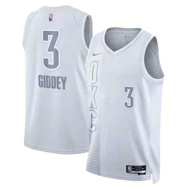 Maglia Oklahoma City Thunder Nike City Edition Swingman - Josh Giddey - Uomo