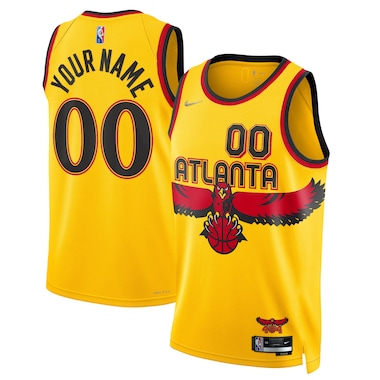 Atlanta Hawks Nike City Edition Swingman Jersey - Personalizzata - Uomo