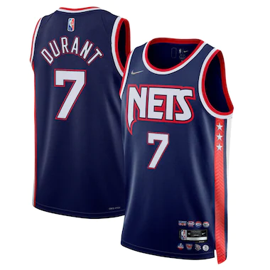 Maglia Brooklyn Nets Nike City Edition Swingman - Kevin Durant - Uomo