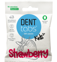 Dentifricio in Pastiglie senza Fluoro per Bambini - Gusto Fragola