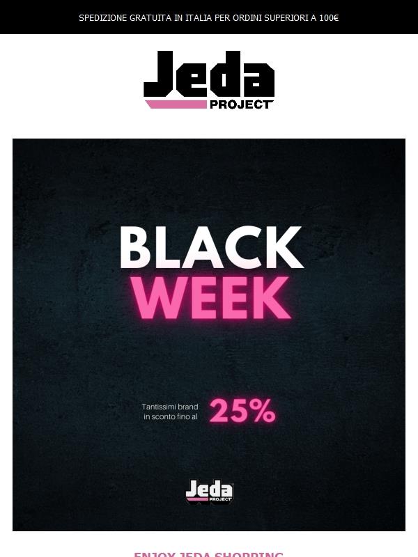 -25% di SCONTO | SPECIAL BLACK WEEK 💣