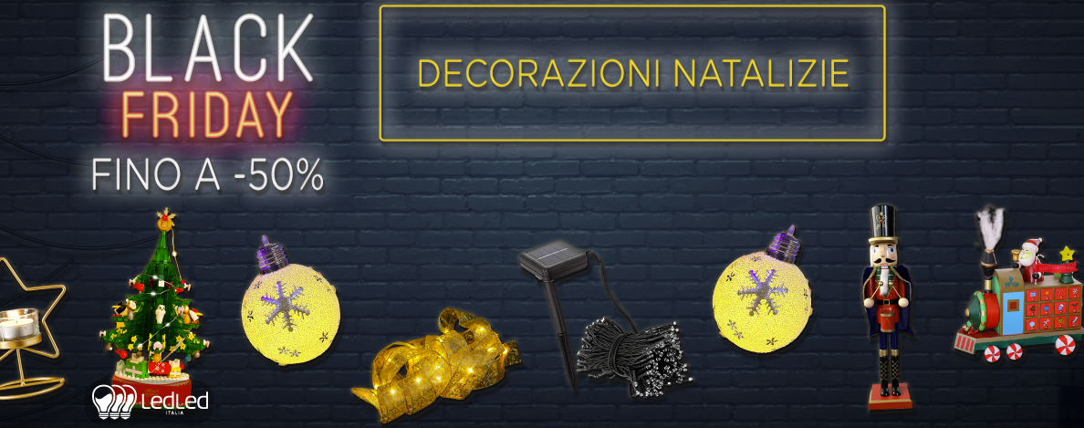 decorazioni natalizie fino al -50%
