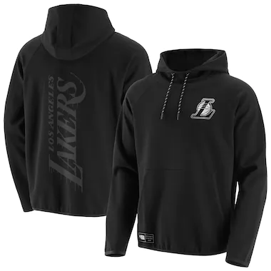 Felpa con cappuccio mono con marchio dei Los Angeles Lakers Fanatics - Uomo