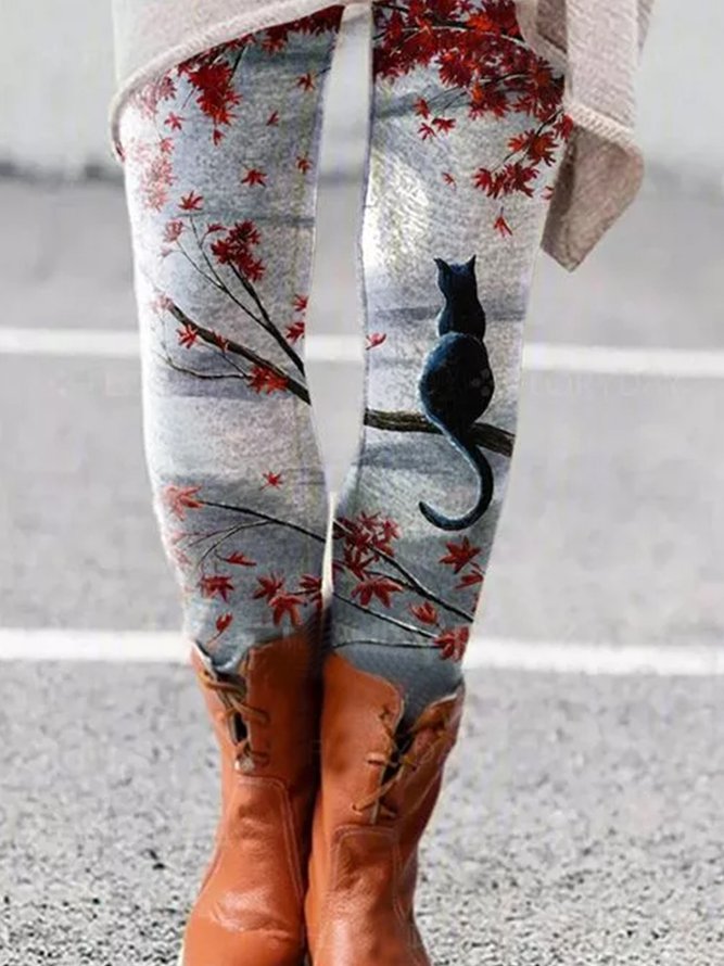   Winter Animal Skinny Leggin...