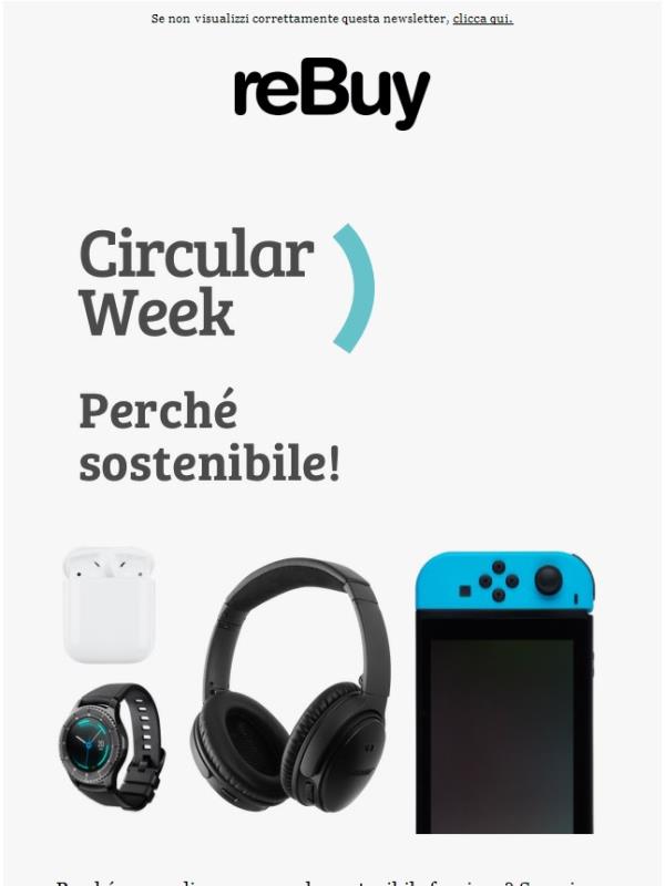 Circular Week: Sconto del 10 % su tutto!