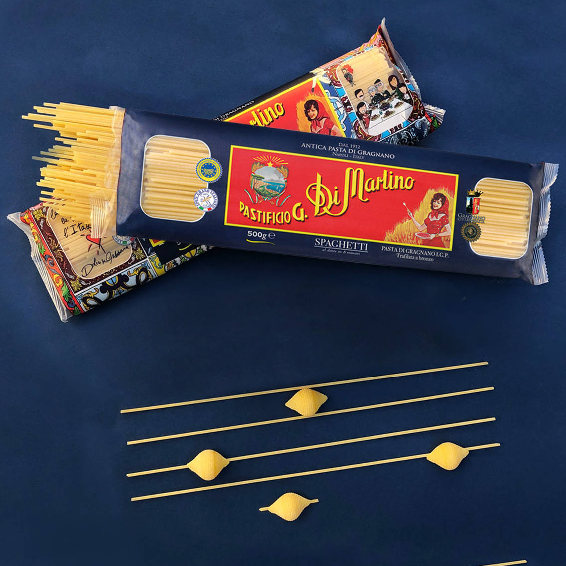 Pasta Di Martino, Pasta di Gragnano trafilata al bronzo, pasta bio e pasta integrale