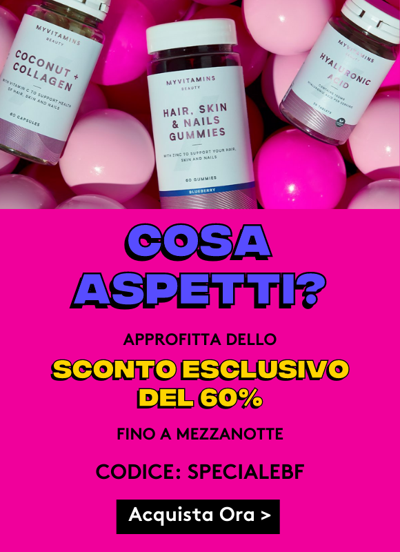 Cosa Aspetti? Approfitta del 60% di Sconto ESCLUSIVO - Codice: SPECIALEBF