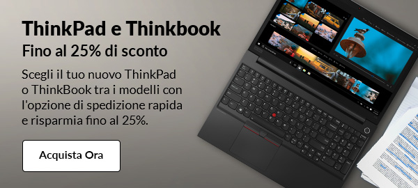 THINKPAD e THINKBOOK