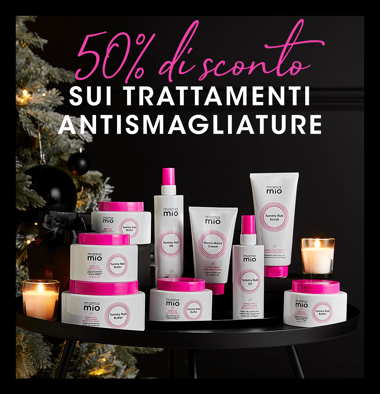 50% di sconto sui trattamenti antismagliature