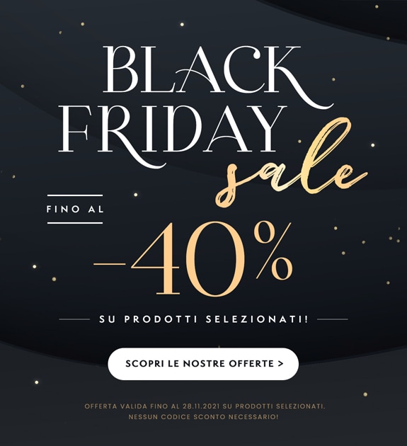 Black Friday Deals: Risparmia fino al 40% su prodotti selezionati!