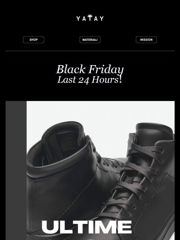 Ultime 24hr | Promo fino al 60% OFF